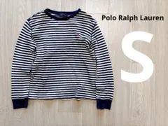 激レア♡ラルフローレン　ワンポイント刺繍ボーダーロングTシャツカットソー　白×紺 楽天市場】ワンポイント（ブランドラルフローレン）（Tシャツ