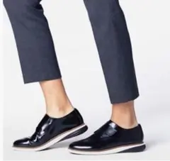 コールハーン　Cole Haan 新品未使用 Monk エナメル革　スニーカー