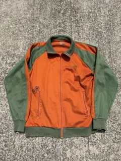 Columbia トラックジャケット オレンジ×カーキのサムネイル