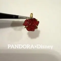 PANDORA×Disney　美女と野獣　エンチャンテッドローズダングルチャームのサムネイル
