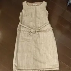 お値下げ❗アルファキュービック☆マタニティ9号ウールのワンピース！のサムネイル