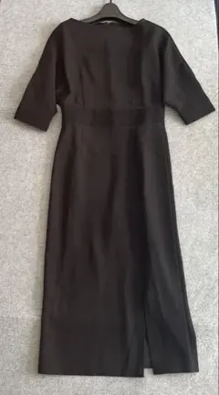 ブラックワンピース ドライフラワー