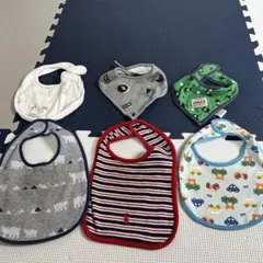 コットン製スタイ6枚セット