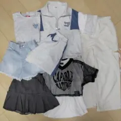 140cm 女の子 夏服まとめ売り 6点のサムネイル