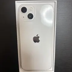 【美品】iPhone13 128G ホワイト　バッテリー88% 箱付き充電器付き