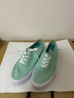 Vans ミントグリーン スニーカー