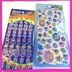 【国内正規品】たまごっちプチドロップシール＆プチプチシールセット