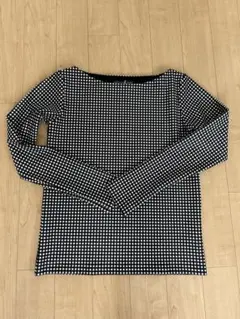 TSURU BY MARIKO OIKAWA チェック柄長袖トップス 36