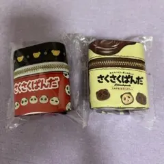 さくさくパンダ　スカーフ付き チャームポーチ