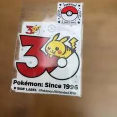 ポケモンセンター ポケモン 30周年 ピカチュウ ステッカー - メルカリ