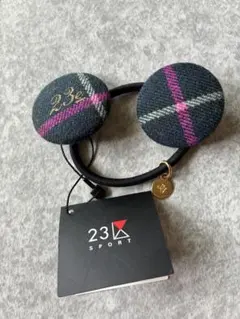 美品✨】23区スポーツ 2WAYスニード 袖着脱可 ロゴワッペン 黒 M