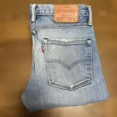 Levi's 501 S ストレートデニム 30 本革パッチ