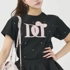 Hello DarichキルティングアップリケビジューTシャツ - メルカリ