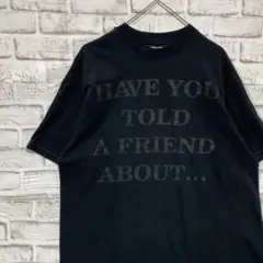 USA製90sヴィンテージTシャツ！シングルステッチ　ブラック半袖古着L 16
