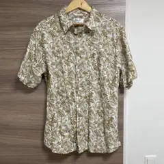 ikka アロハ風　半袖　柄シャツ　XLサイズのサムネイル