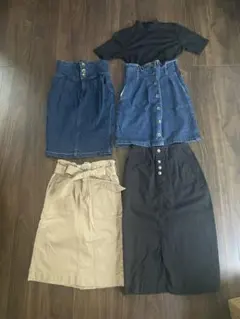 当日発送‼︎スカートまとめ売り♡おまけトップス付き♡