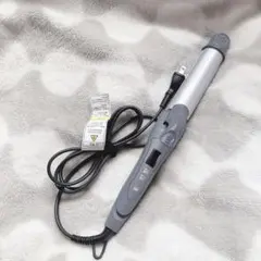 美品　SALONIA 2WAYストレート＆カールヘアアイロン（32mm） グレー