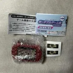 本当に録音再生！ ポータブルゲーム機マスコット レッド