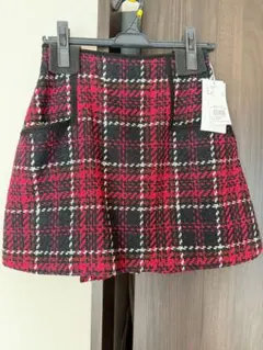 snidel スナイデル ロービングチェックスカショーパン