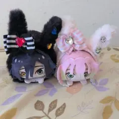鬼滅の刃 ぬいぐるみ マスコット 2種セット おばみつ もちころりん