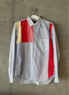HOMME DEUX パッチワークシャツのサムネイル