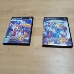 プレイステーション2ソフト　ロックマンX7・X8