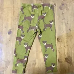 CARLIJNQ 犬柄オーガニックパンツ 74-80cm カーラインク