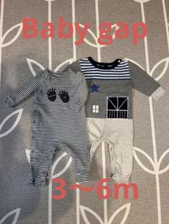 babyGap ロンパース2枚セット　3〜6ヶ月60cm