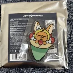 新品 TXT ファンチュン プルバトゥ アクリルバッジ ご当地限定 東京