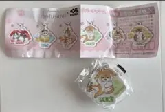 くら寿司 mofusand ラバーチャーム サーモン モフサンド キーホルダー