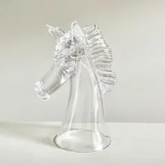 HOYA クリスタルガラス ブックエンド ナイト 馬首 洋風 - メルカリ