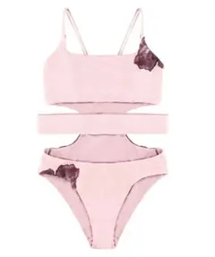 【新品未使用】ALEXIA STAM ワンピース水着 ピンクのサムネイル