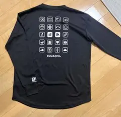 エゴザル バスケ ロンT 長袖 Tシャツ 黒 Sサイズ 女子【目立った傷なし】のサムネイル