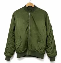 HEAT ASSIST オリーブグリーン MA-1ジャケット LL