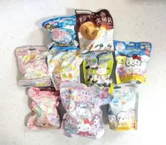 ​サンリオ すみっコ バスボール 入浴剤 9点 ちいかわ ドルフィン 文房具のサムネイル