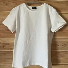 UNIQLO Tシャツ　半袖　 クルーネック　Lサイズ　白T