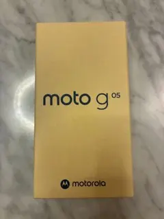 【新品】Motorola moto g 05 本体　ミスティブルー