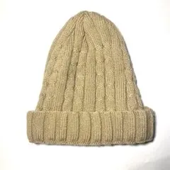 ケーブルニット ビーニー ニット帽