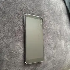 Googleピクセル　ホワイト スマートフォン 本体 ひび割れあり