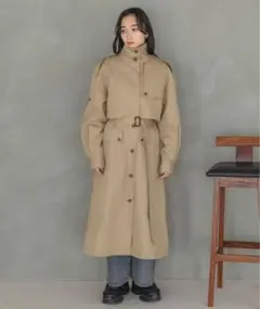 JEANASIS ジーナシス 新品 マルチWAYスタンドコート トレンチコート