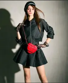 新品未使用　ROYAL　PARTY　MA-1とタックプリーツスカートSET