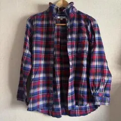 ニコアンド nikoand… ネルシャツ チェックシャツ 長袖シャツ サイズ3