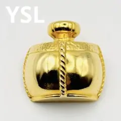 美品 YSL ブローチ インクボトルモチーフ ヴィンテージ ゴールド 希少 刻印のサムネイル