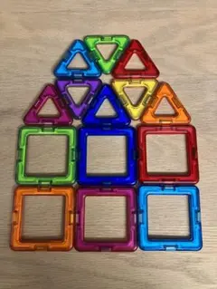 マグフォーマー　14ピース　ボーネルンド　MAGFORMERS ベーシックセットのサムネイル