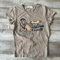 ラブガールズマーケットTシャツ 紐リボン セクシー ウエスタン ライオン 個性的