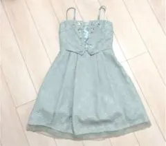 パーティドレス Mサイズ エメラルドグリーン
