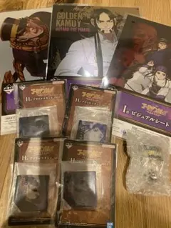 一番くじ　ゴールデンカムイ　ちょこのっこフィギュア　アクスタ　ビジュアルシート