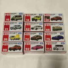トミカ まとめ売り 12台セット