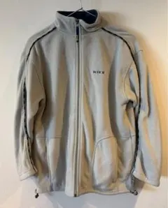 [年末期間限定割引][希少タグ]NIKE フリースジャケット サイズ15 グレー