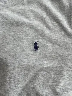 Polo Ralph Lauren グレー Vネックポロシャツ